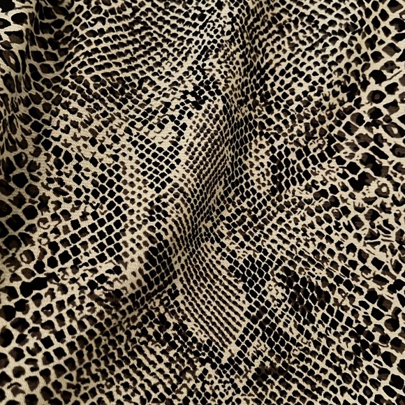 Sarah spencer medium animal print cinched tank y2k top - Picture 2 of 2